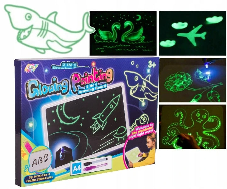 EDUCATIONAL BOARD LIGHT PAINTING 2IN1 TEMPLATES
