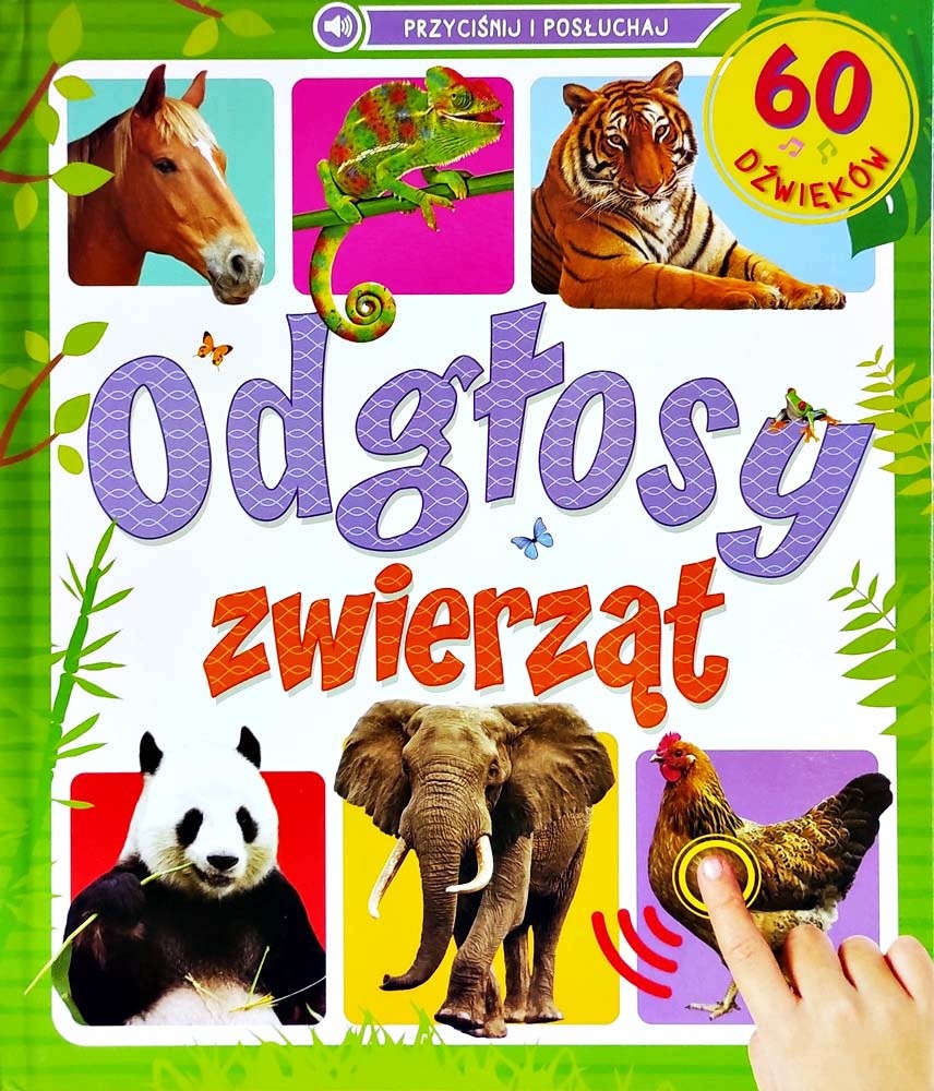 EDUCATIONAL BOOK ANIMAL SOUNDS 60 SOUNDS Kind educational books
