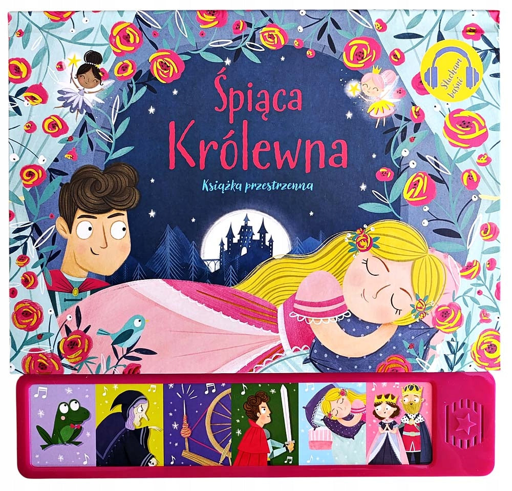 EDUCATIONAL BOOK SPATIAL SOUND FAIRY TALE TO LISTEN TO SLEEPING PRINCESS EAN (GTIN) 5903364886660