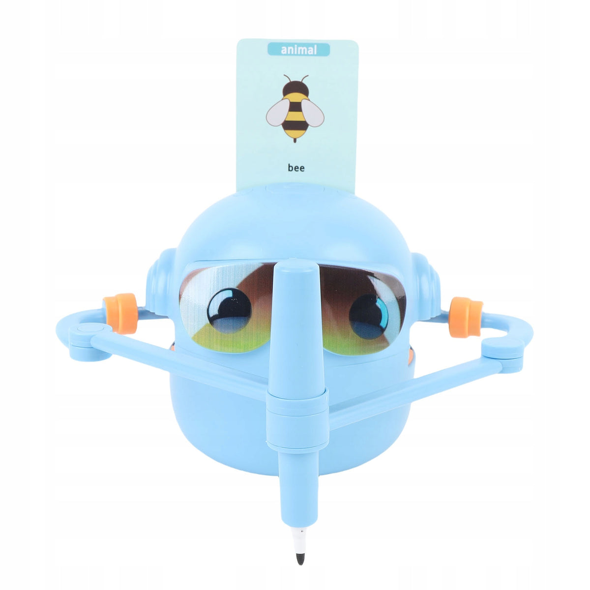EDUCATIONAL DRAWING ROBOT 100 CARDS 12 MARKERS FOR CHILDREN