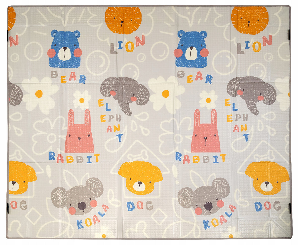 EDUCATIONAL FOAM MAT 2IN1 DOUBLE SIDED FOLDING XPE PLAYPEN 200 X 180 x 1CM Manufacturer code 9040