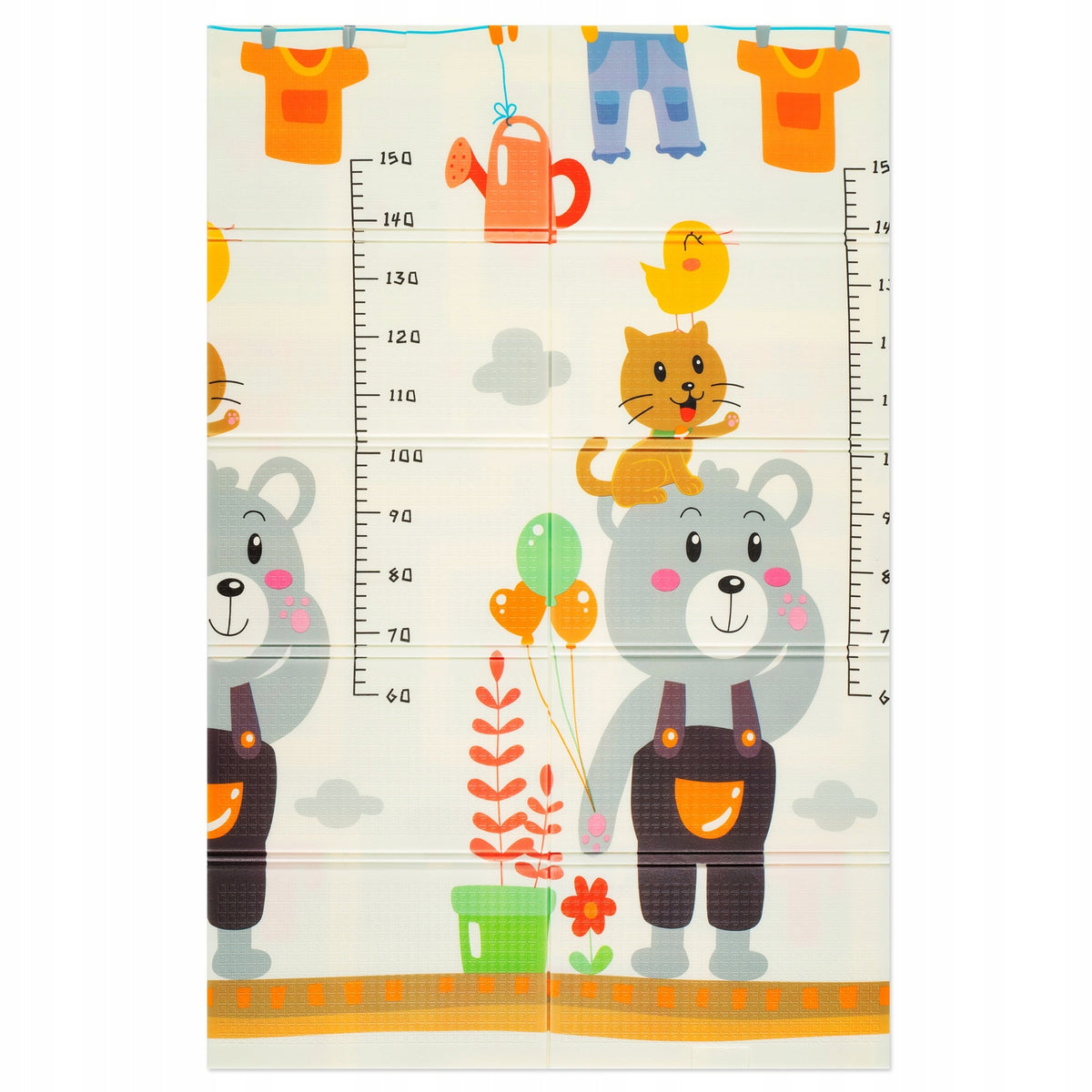 EDUCATIONAL FOAM MAT FOLDING FOR CHILDREN LARGE DOUBLE-SIDED XPE 180X120 CM Brand Humbi