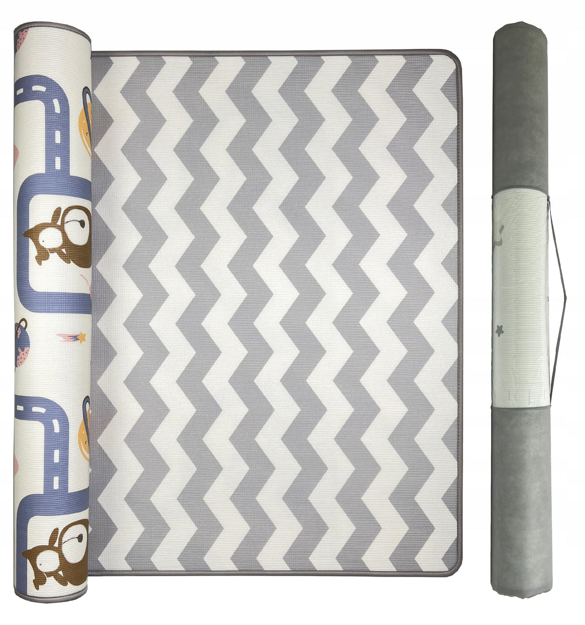 EDUCATIONAL FOAM MAT FOR CHILDREN DOUBLE-SIDED XPE 180x150 THICK 1CM Packaging status original