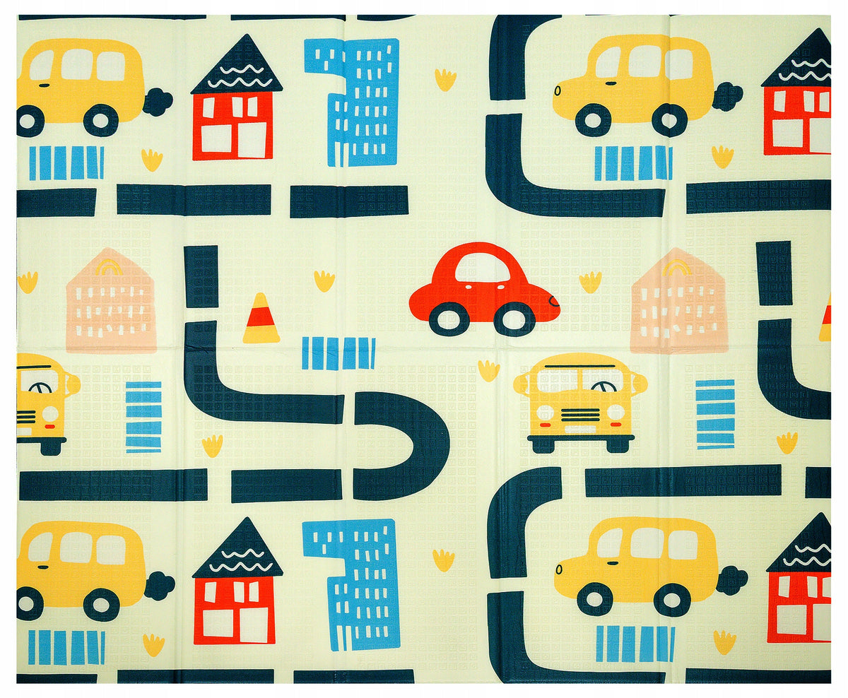 EDUCATIONAL FOAM MAT FOR CHILDREN WORLD MAP LARGE FOLDING 200x180 XPE Manufacturer code 9034