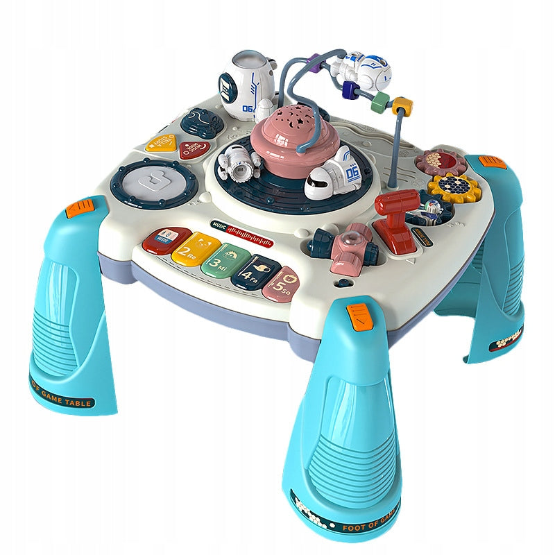 EDUCATIONAL INTERACTIVE MUSIC TABLE FOR CHILDREN PIANO CAROUSEL PHONE Manufacturer code okazjeiprezenty-STOLIK-9225