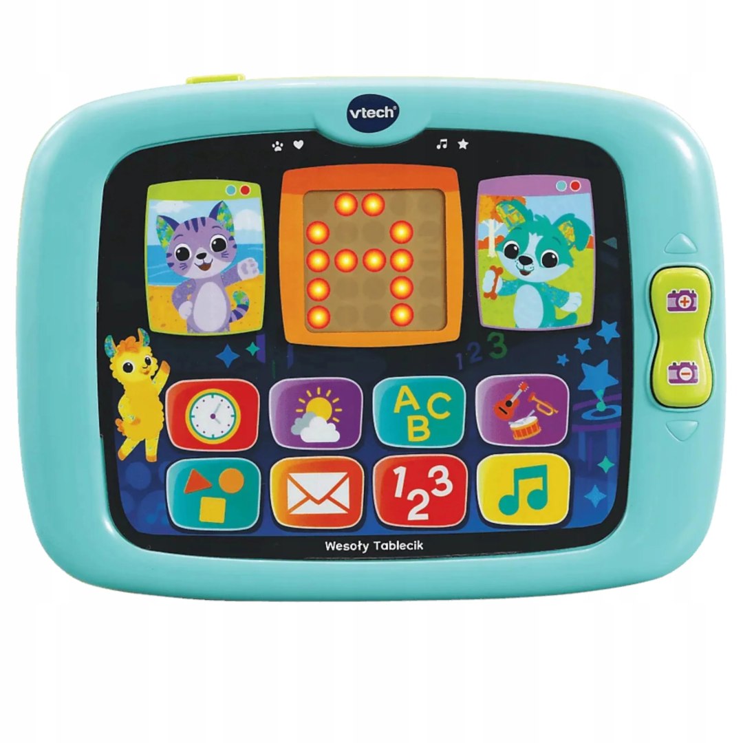 EDUCATIONAL INTERACTIVE TABLET FOR CHILDREN CHEERFUL TABLET LETTERS NUMBERS Manufacturer code 5907196546402