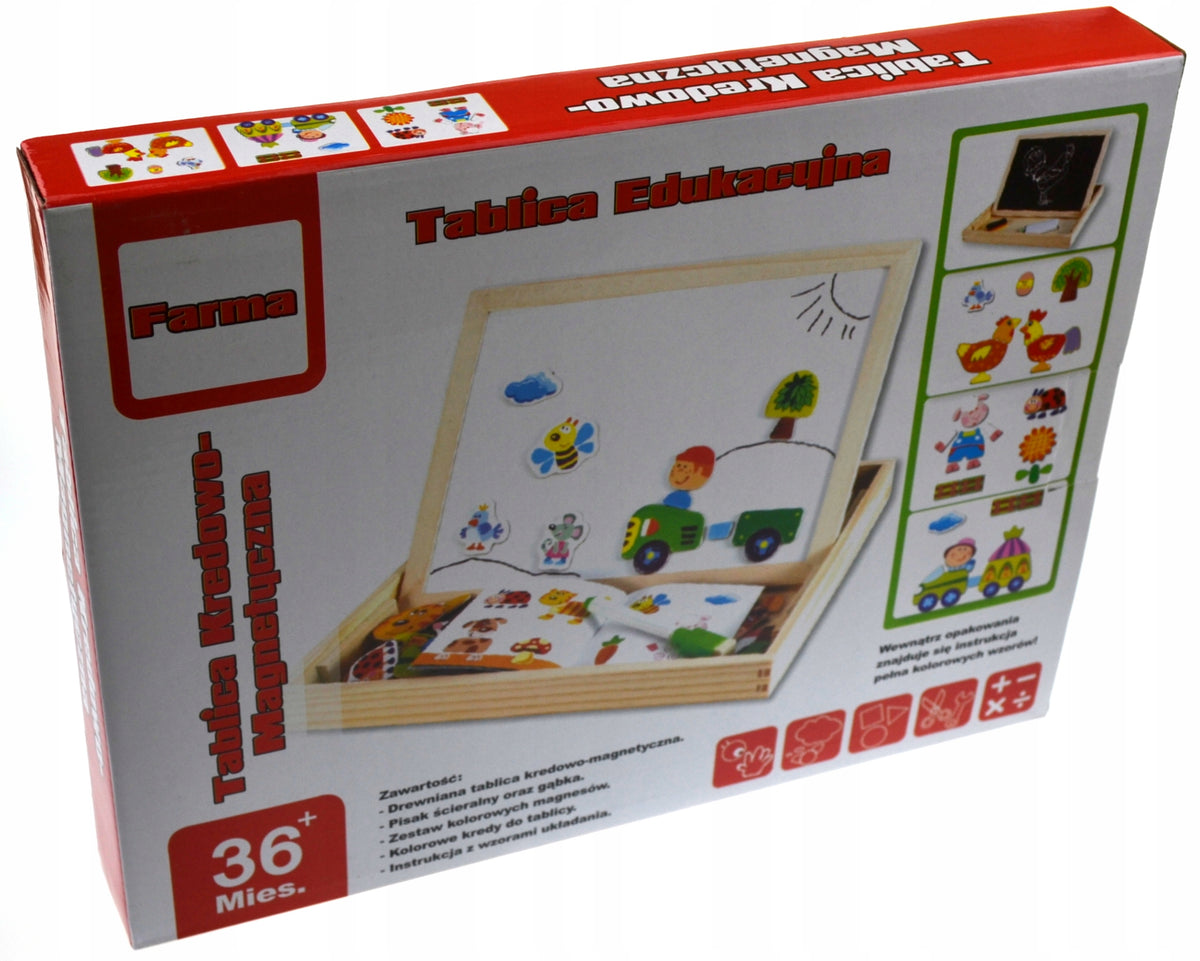 EDUCATIONAL LARGE MULTIFUNCTIONAL MAGNETIC BOARD Manufacturer code 2700-17