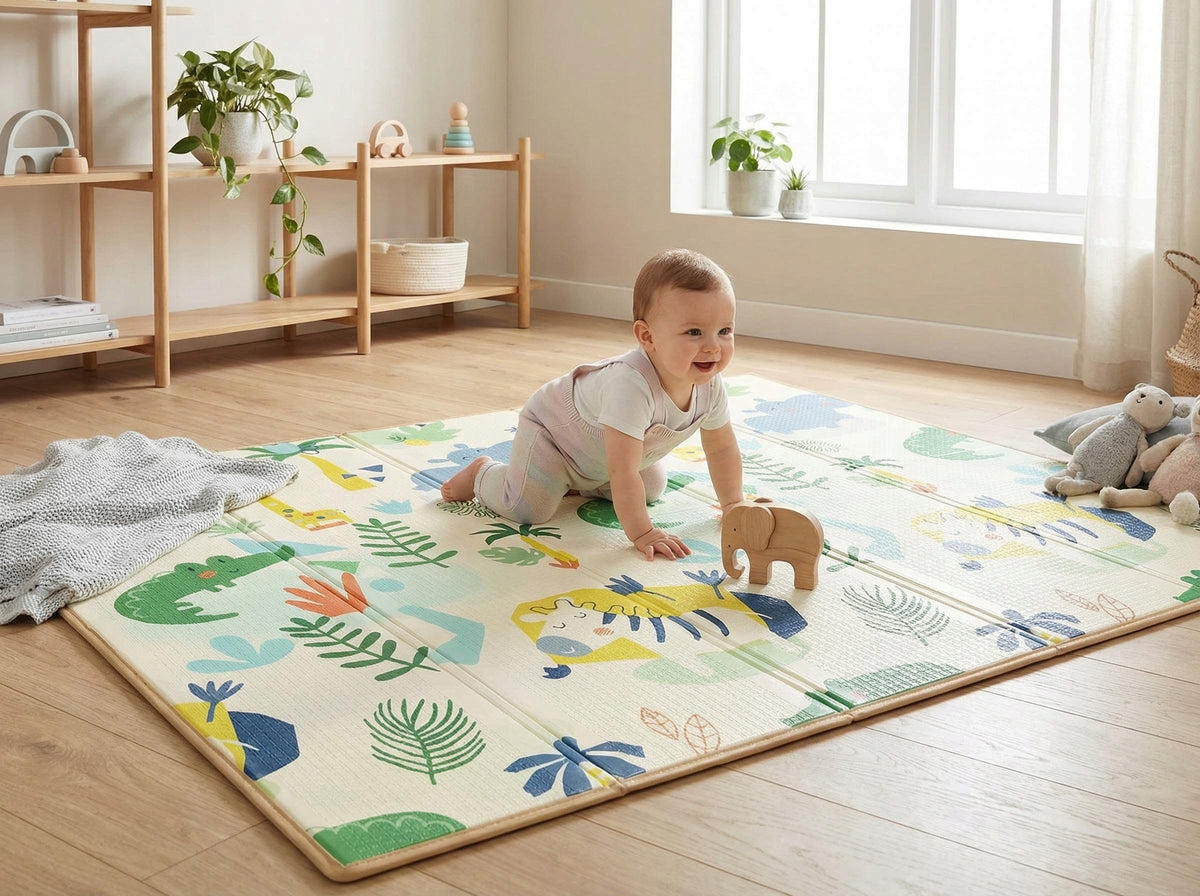 EDUCATIONAL MAT FOLDING FOR CHILDREN FOAM DOUBLE-SIDED XPE Milly Mally Packaging status original