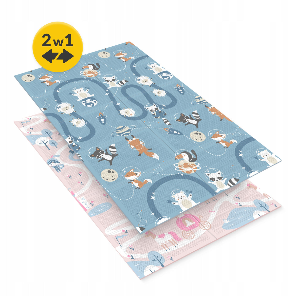 EDUCATIONAL MAT FOR BABIES FOAM DOUBLE-SIDED FOR CHILDREN XPE 180x120cm Packaging status original