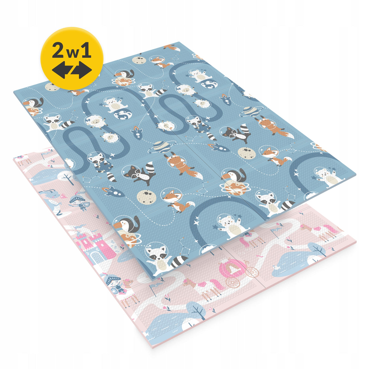 EDUCATIONAL MAT FOR BABIES FOAM DOUBLE-SIDED FOR CHILDREN XPE 180x150cm Packaging status original