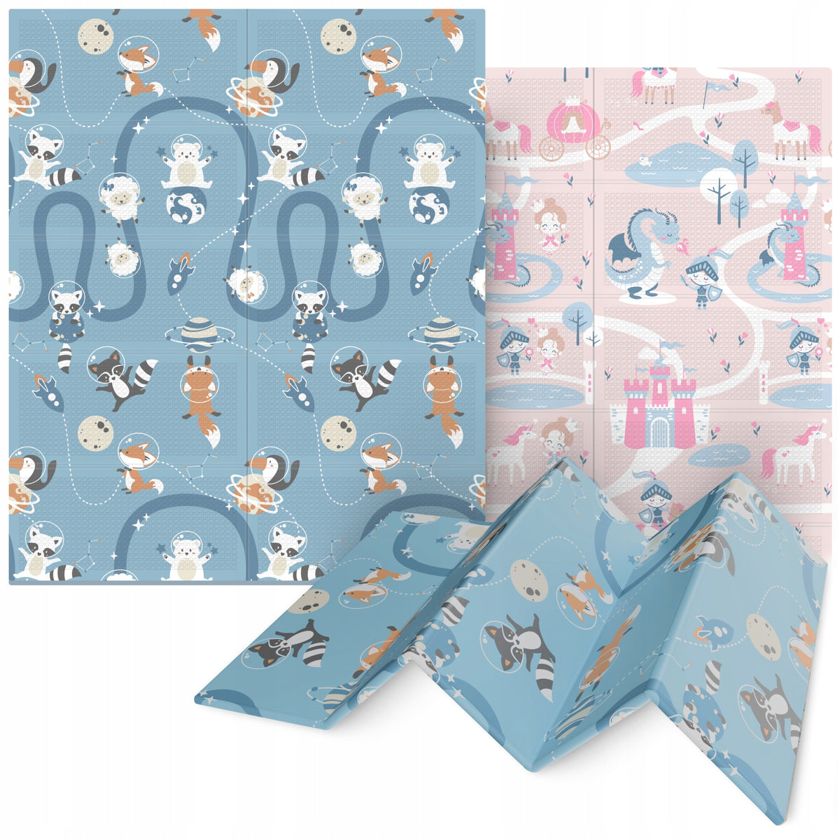 EDUCATIONAL MAT FOR BABIES FOAM DOUBLE-SIDED FOR CHILDREN XPE 180x150cm