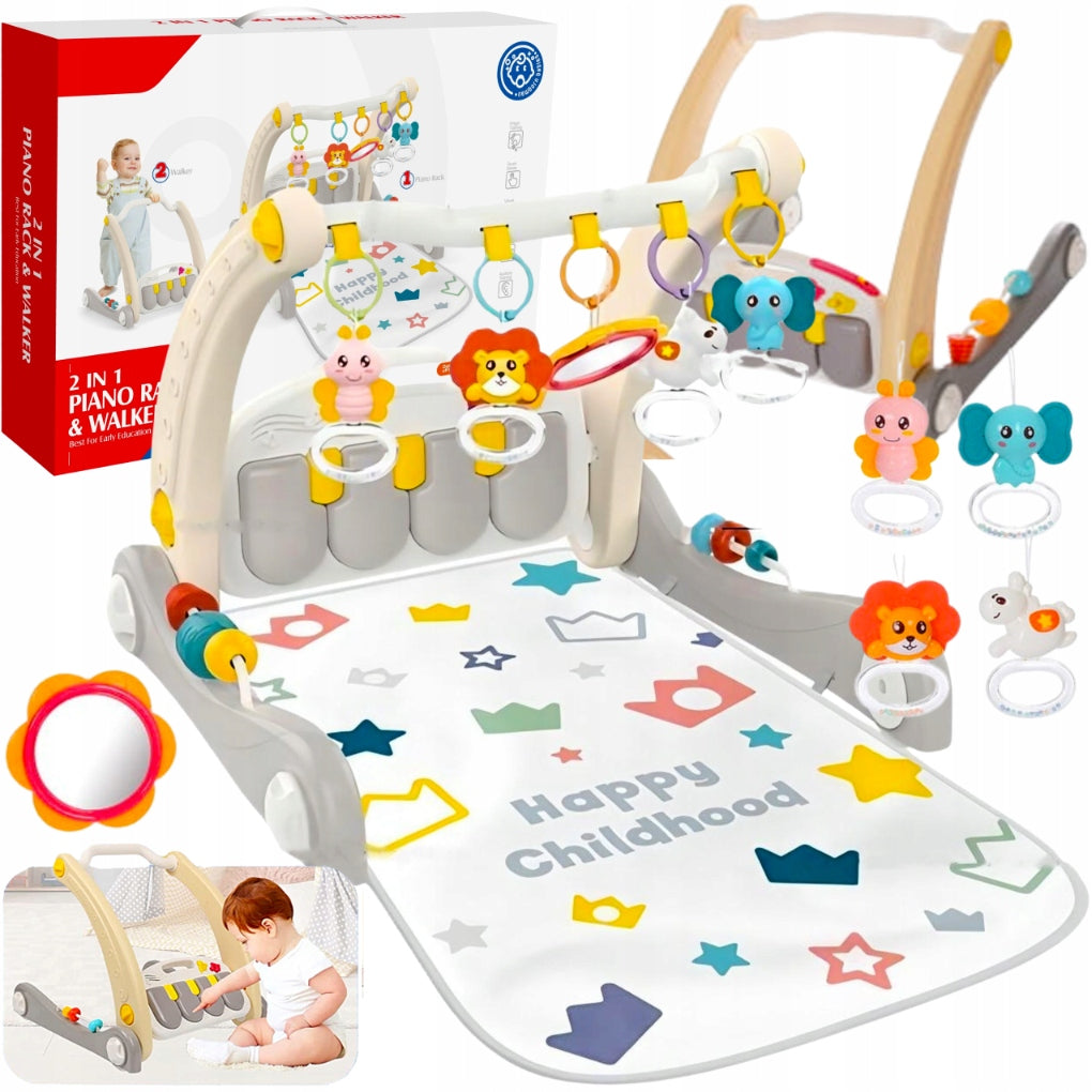 EDUCATIONAL MAT INTERACTIVE MULTIFUNCTIONAL WALKER PUSHER LEARNING BABIES