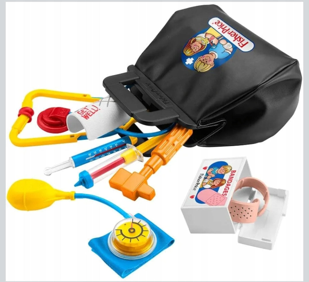 EDUCATIONAL MEDICAL KIT FOR TODDLER TO PLAY DOCTOR NURSE Packaging status original