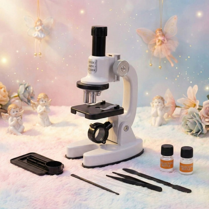 EDUCATIONAL MICROSCOPE LED LIGHT APPROXIMATION 1200X GIFT FOR CHILD Brand no brand