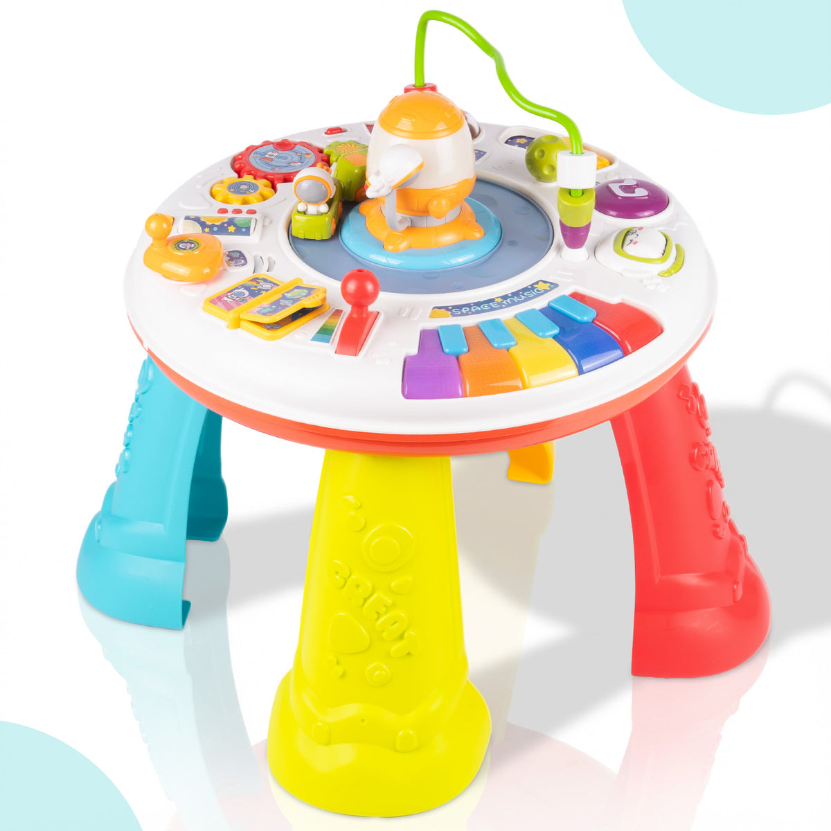 EDUCATIONAL MUSIC TABLE INTERACTIVE PIANO COSMOS SOUNDS OF LIGHT Manufacturer code 113628