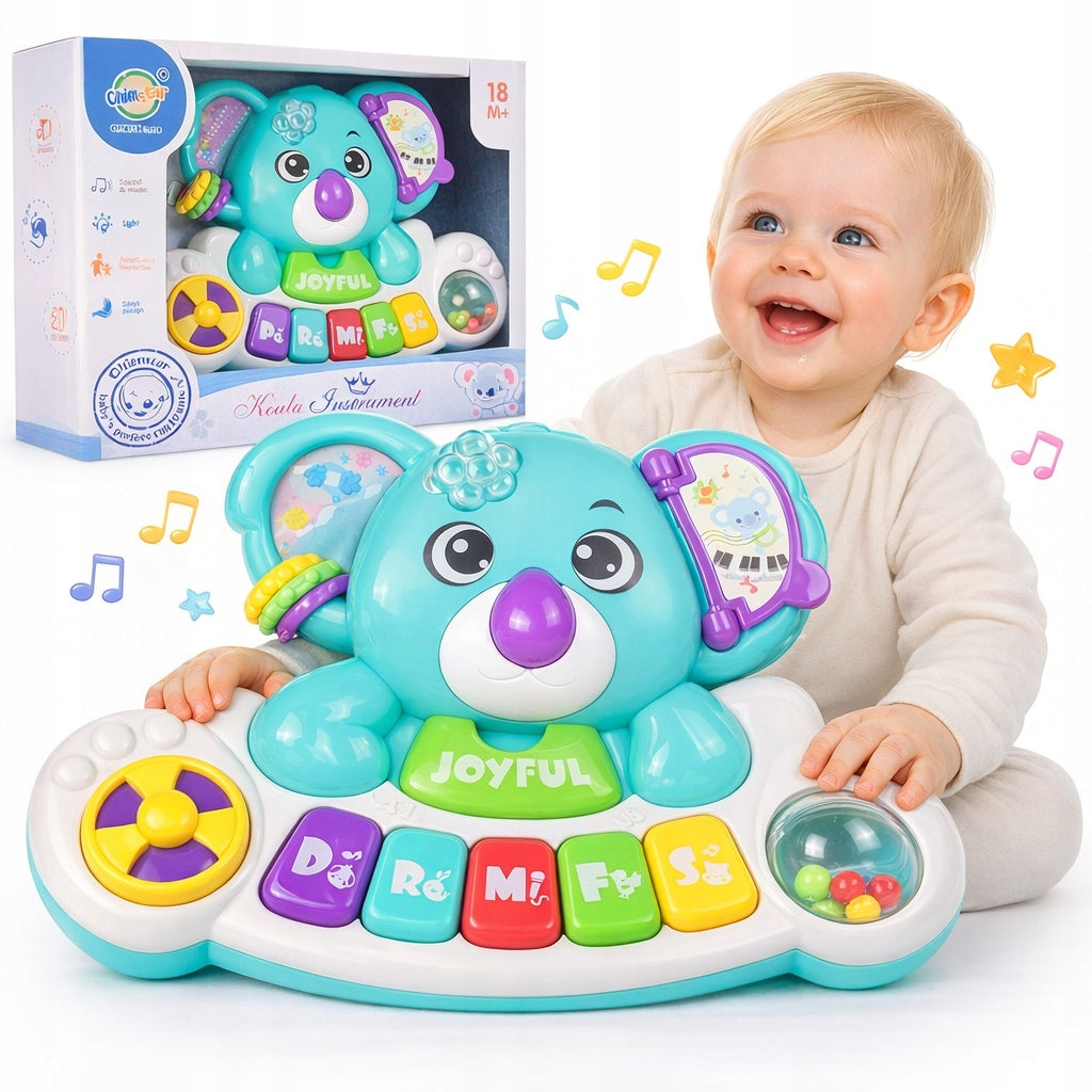 EDUCATIONAL PIANO MUSIC ORGAN INTERACTIVE MUSIC BEAR KOALA GIFT
