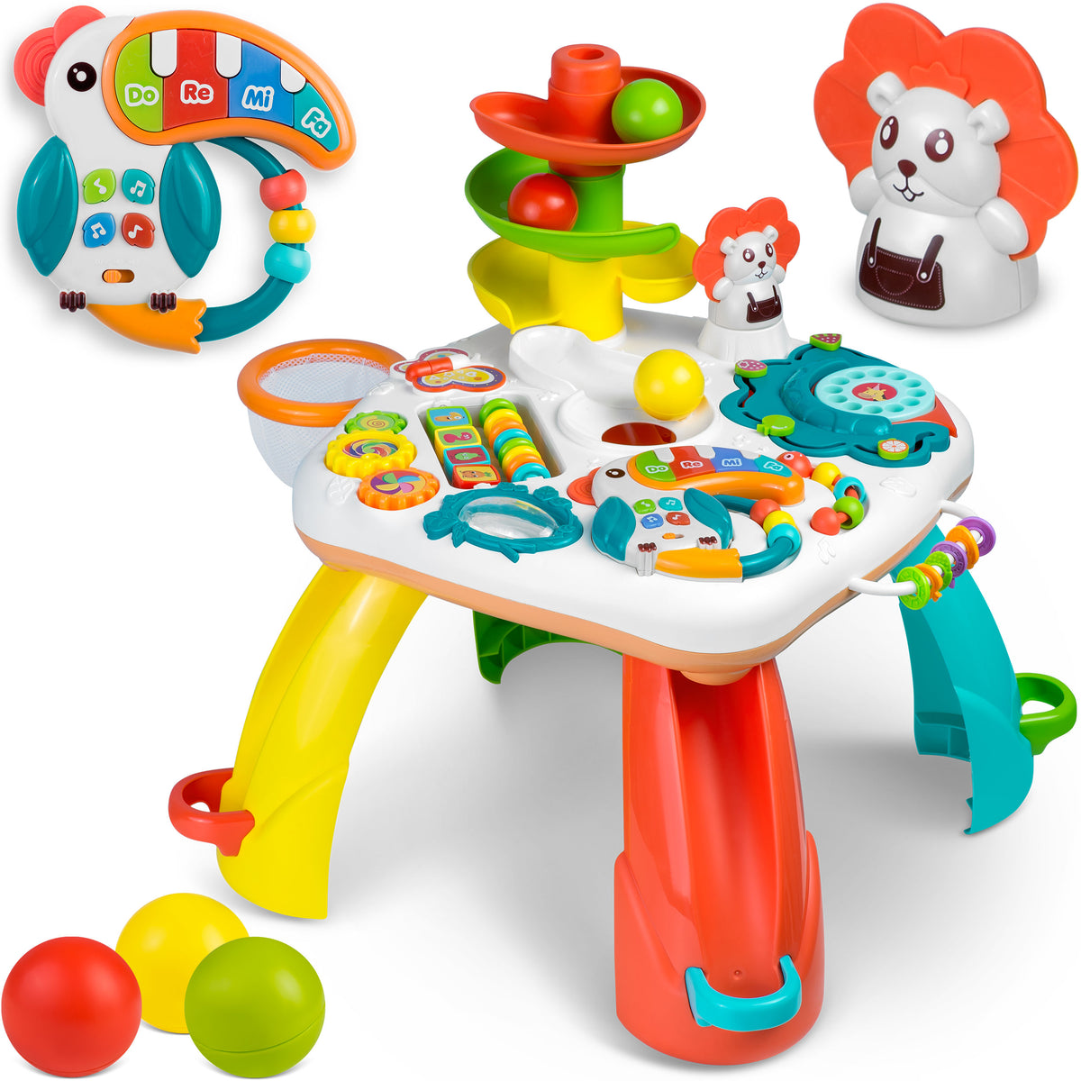 EDUCATIONAL TABLE INTERACTIVE 2in1 BOARD MUSIC PANEL MUSIC RICOKIDS