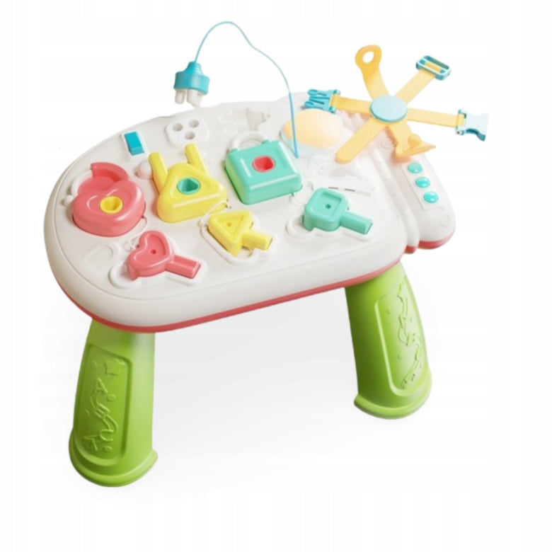 EDUCATIONAL TABLE INTERACTIVE SENSORY MANIPULATION BOARD + SOUNDS