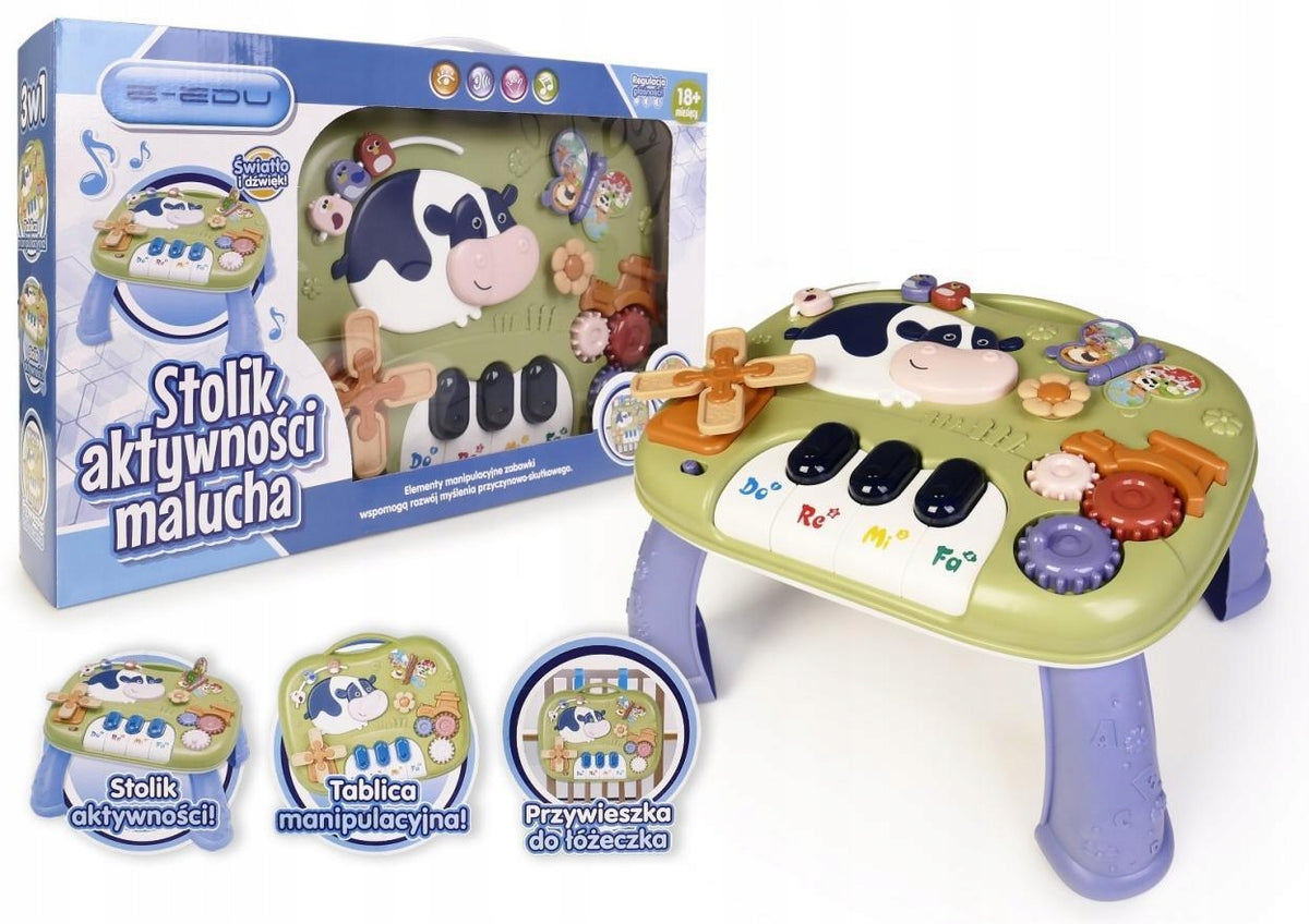 EDUCATIONAL TABLE WITH PIANO, ARTYK
