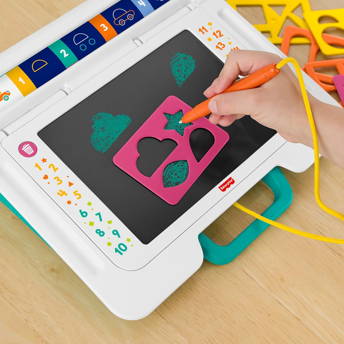 EDUCATIONAL TABLET FOR DRAWING AND LEARNING WITH LCD SCREEN FOR CHILDREN FROM 3 YEARS EAN (GTIN) 5901347305351