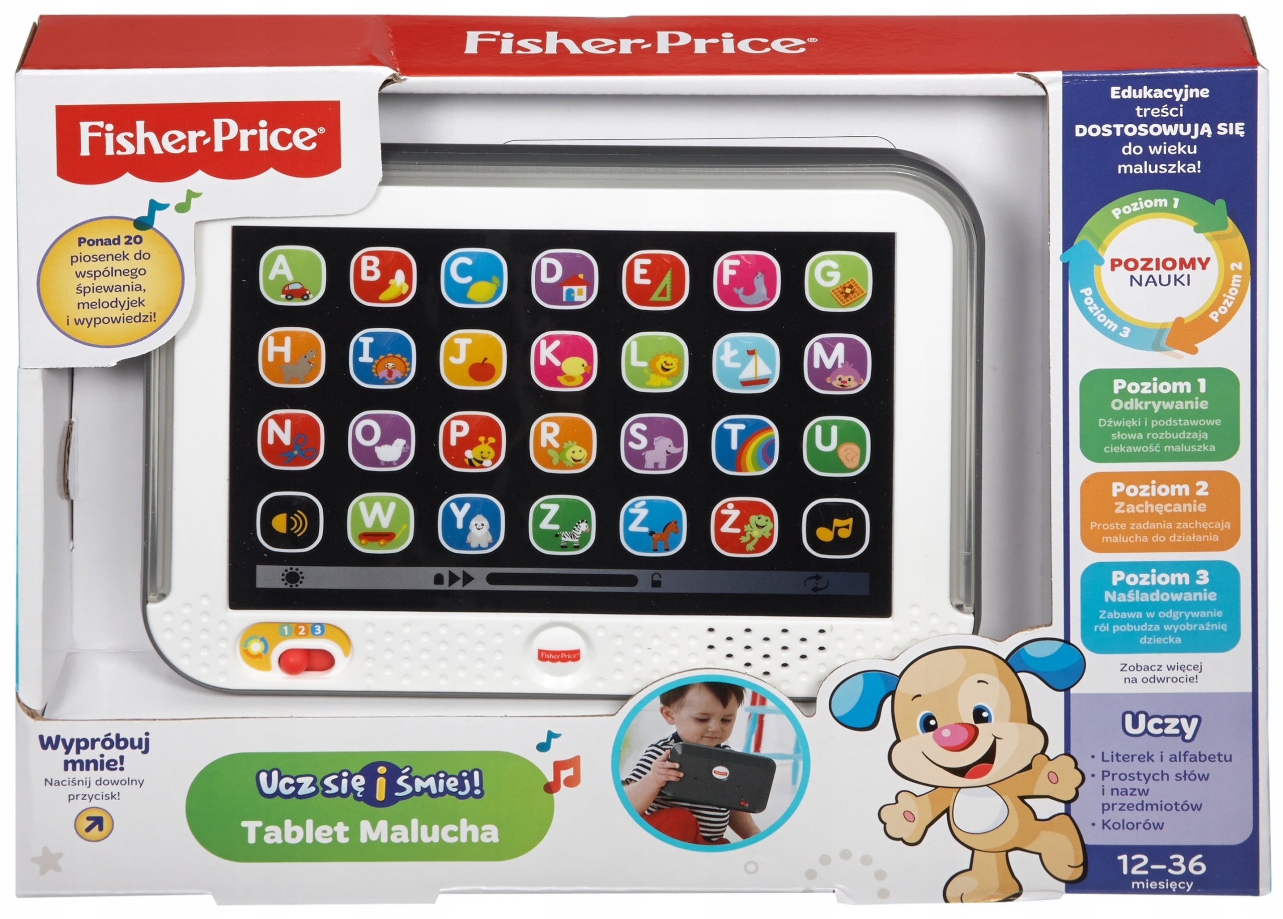 EDUCATIONAL TABLET FOR TODDLER FISHER PRICE INTERACTIVE TABLET