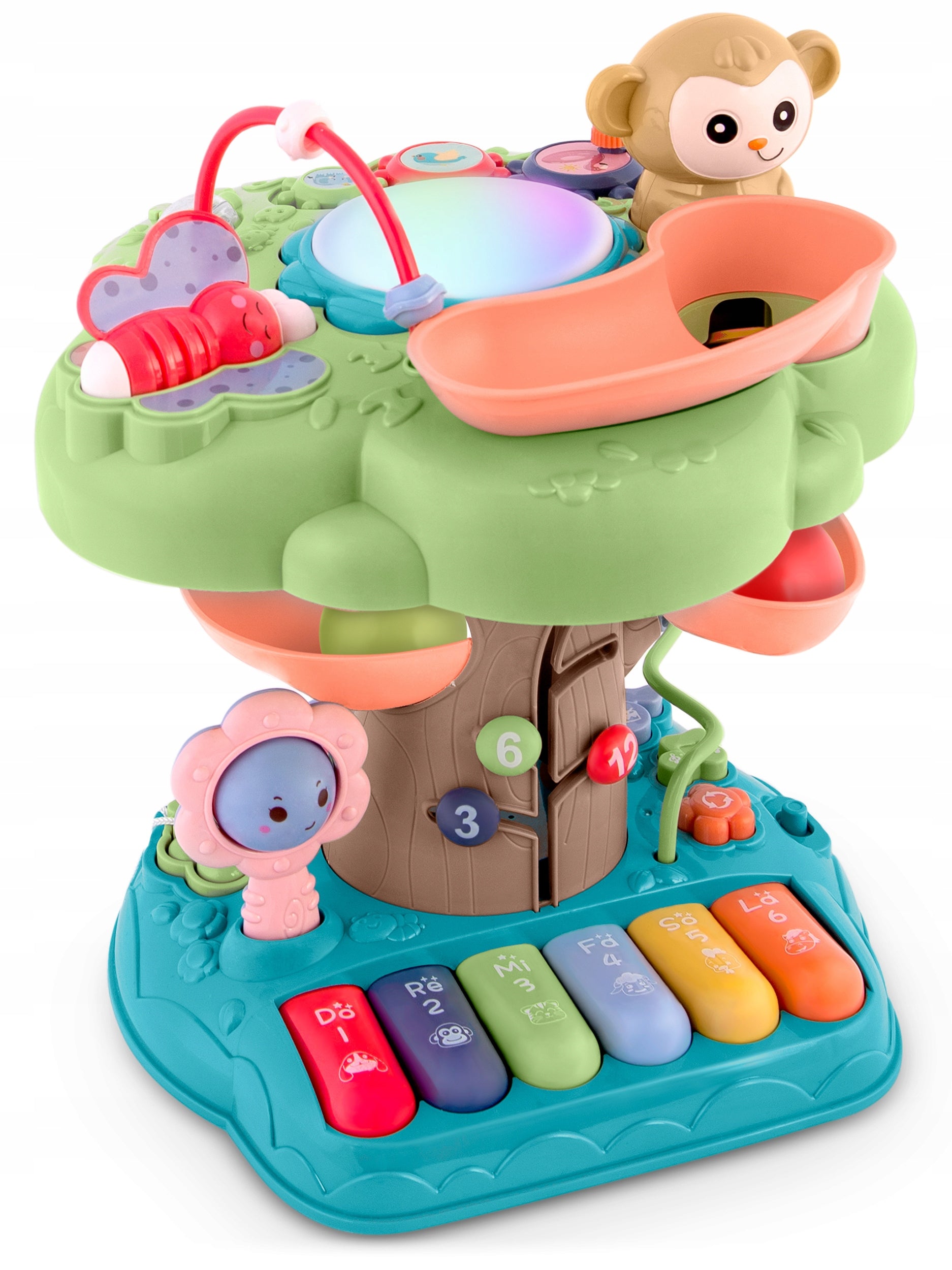 EDUCATIONAL TOY INTERACTIVE SORTER MUSIC LED PIANO GIFT RICOKIDS Manufacturer code 781600