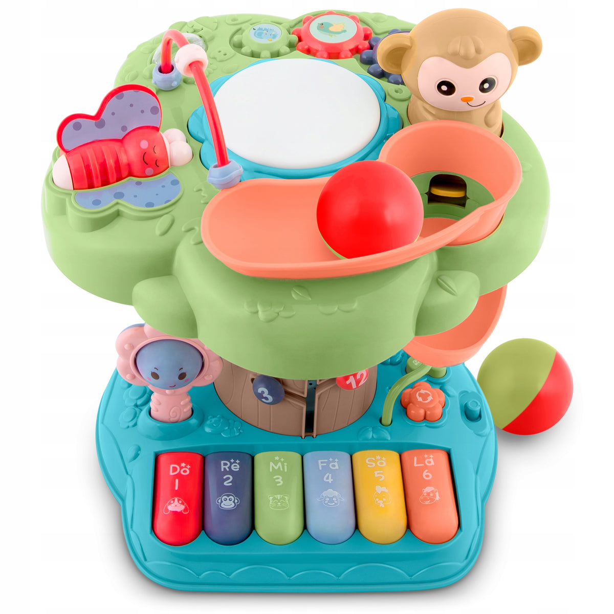 EDUCATIONAL TOY INTERACTIVE SORTER MUSIC LED PIANO GIFT RICOKIDS Packaging status original