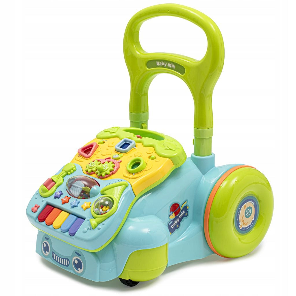 EDUCATIONAL WALKER FOR A CHILD BABY MIX BLUE