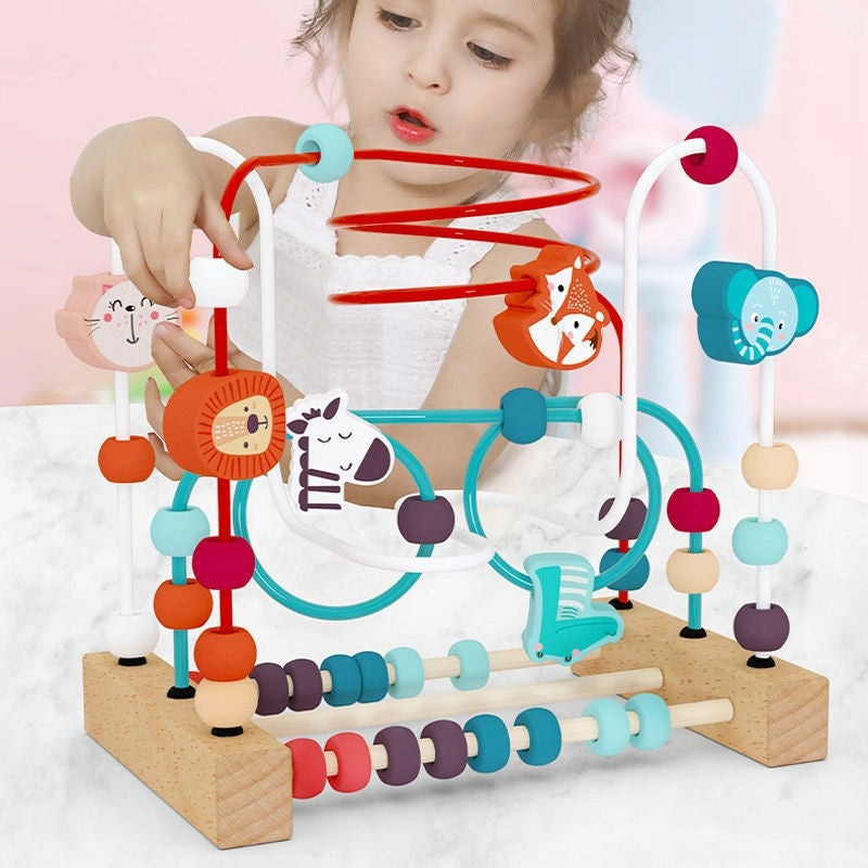 EDUCATIONAL WOODEN LABYRINTH INTERLACING ANIMAL ZOO MULA SCIENCE Manufacturer code KZ0920