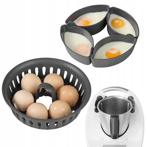EGG COOKER 2IN1 FOR THERMOMIX TM5 TM6 TM31 EGG COOKING INSERT steel