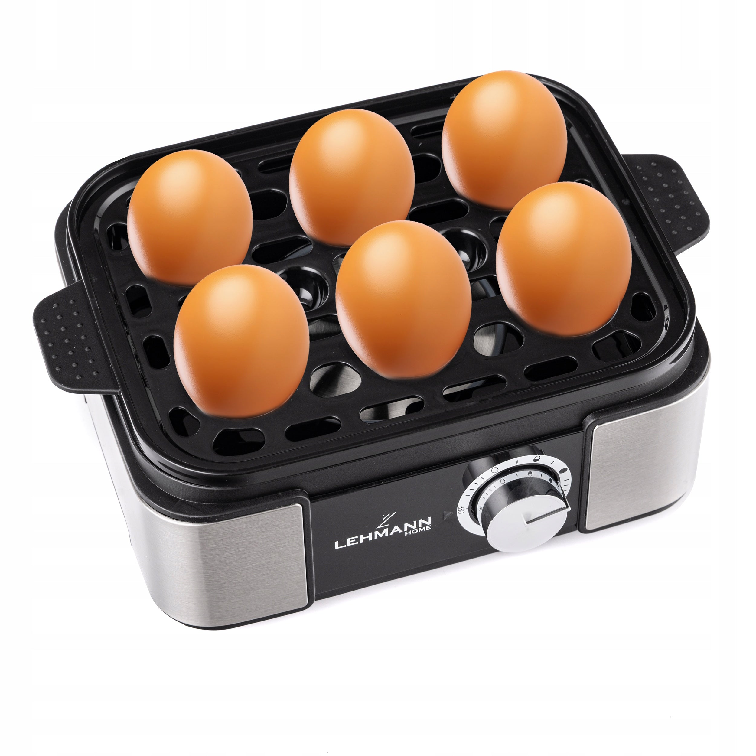 EGG COOKER 6 EGGS STEAMER SOUND SIGNAL COOKER LEHMANN 6X Manufacturer code JAJOWAR DO GOTOWANIA JAJEK 6 JAJ PAROWAR