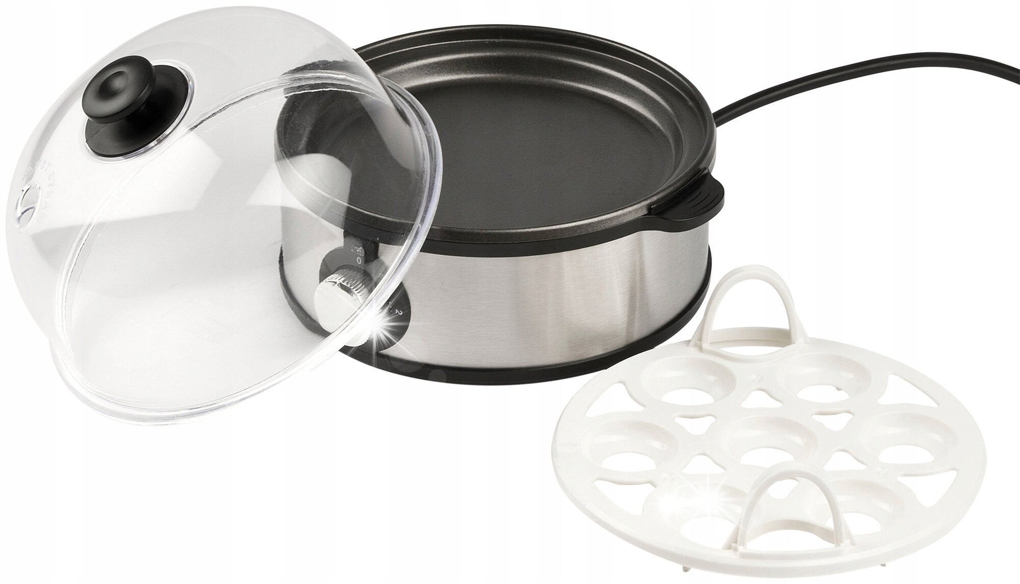 EGG COOKER 7 EGGS SOFT MEDIUM HARD PLANTED GIRMI