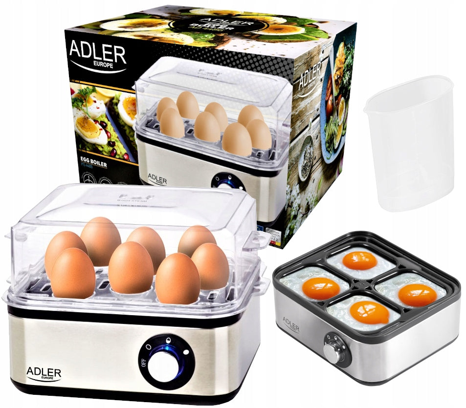 EGG COOKER 8 EGGS OMELETTE FRIED AND SOFT 800W