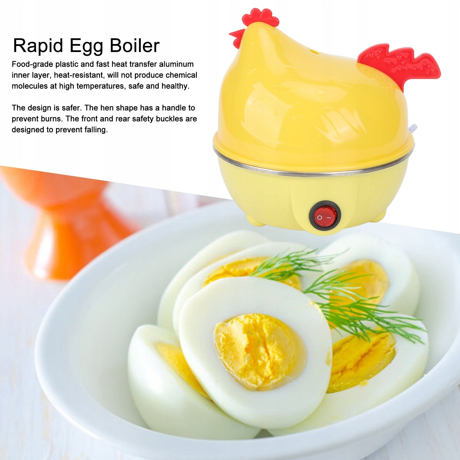 EGG COOKER COOKING DEVICE 7 EGGS AUTOMATIC Brand no brand