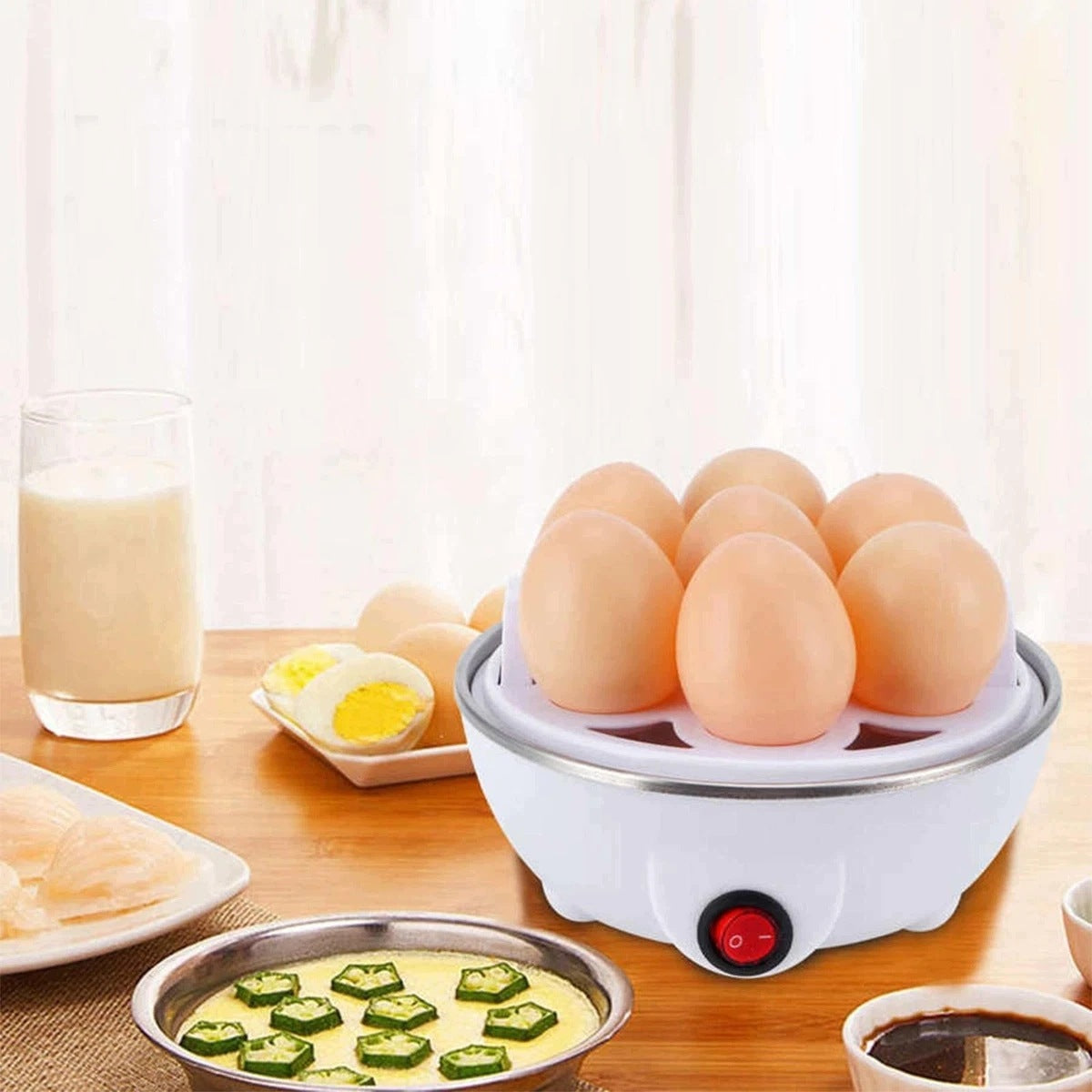 EGG COOKER FOR 7 EGGS ELECTRIC MACHINE Brand no brand