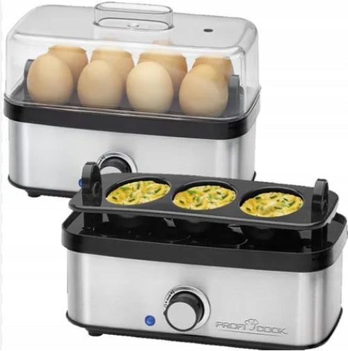 EGG COOKER FOR COOKING OMELET EGGS 8 EGGS ACCESSORIES AUTOMATIC 400W