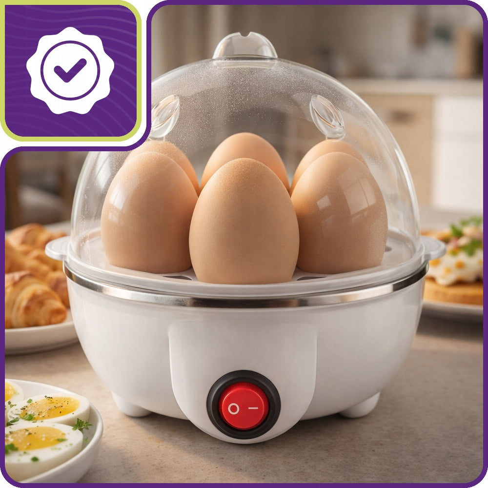 EGG COOKER Steamed VEGETABLE EGGS MACHINE 14 eggs Manufacturer code Gotowacz garnek do jajek na miękko twardo