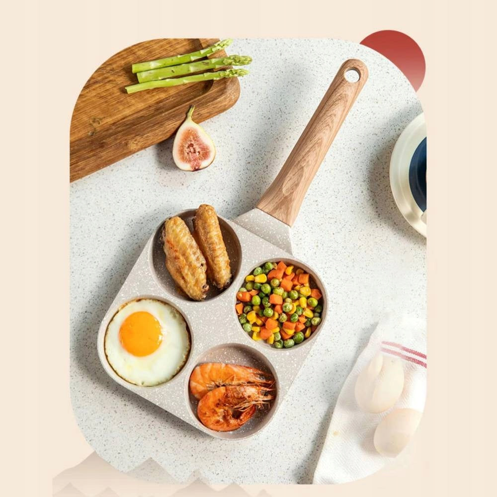 EGG FRYING PAN for Pancakes, Crepes, Omelets, Fritters, and Potato Pancakes Packaging status original