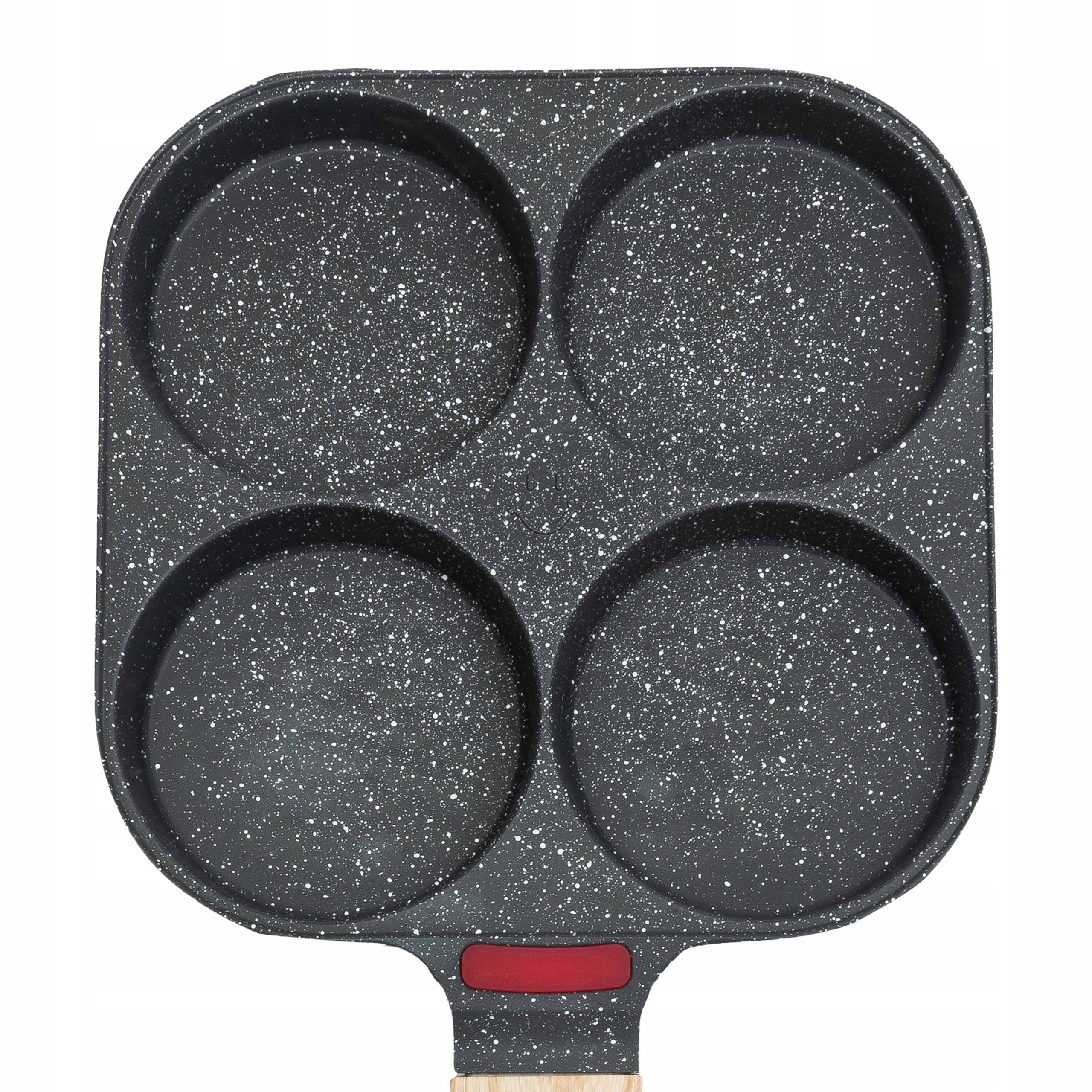 EGG PAN 4 HOLES FOR EGGS PLANTED PANCAKES OMELETS Brand Allbag