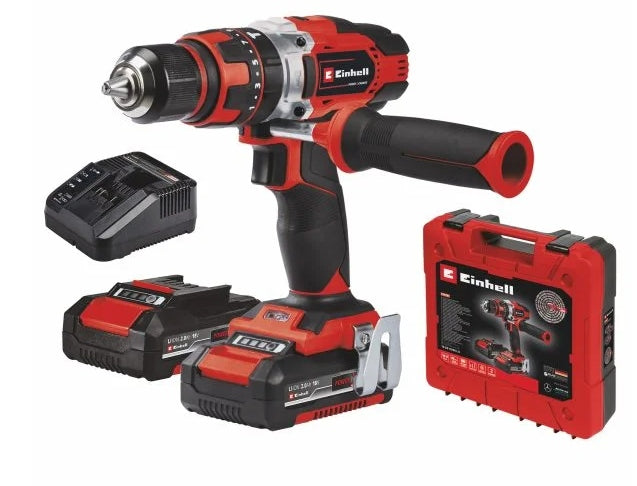 EINHELL DRILL/DRIVER TE-CD 18/48 Li-i (2×2,0Ah) 4513935