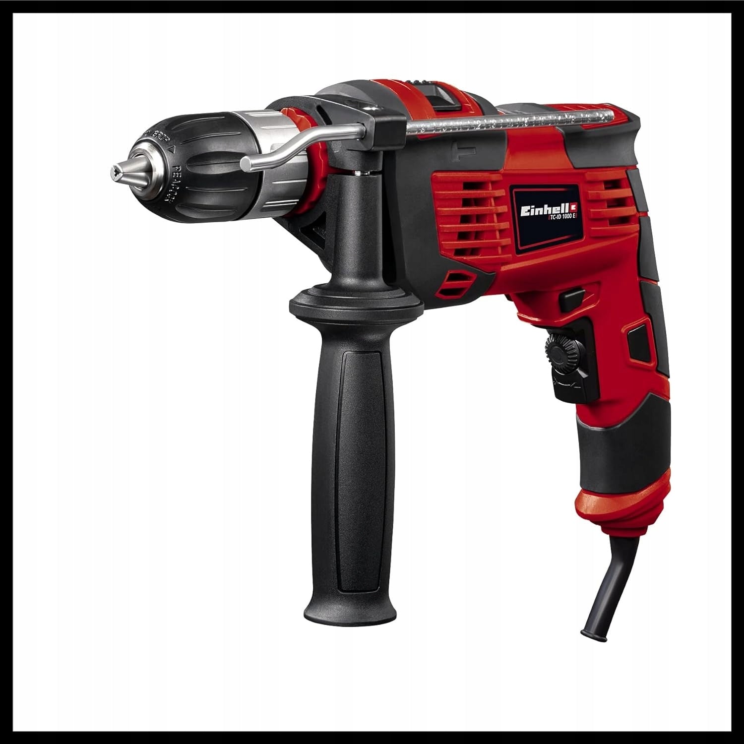 EINHELL IMPACT DRILL TC-ID 1000E KIT + 64 PARTS +CASE Manufacturer code TC-ID 1000E KIT +64