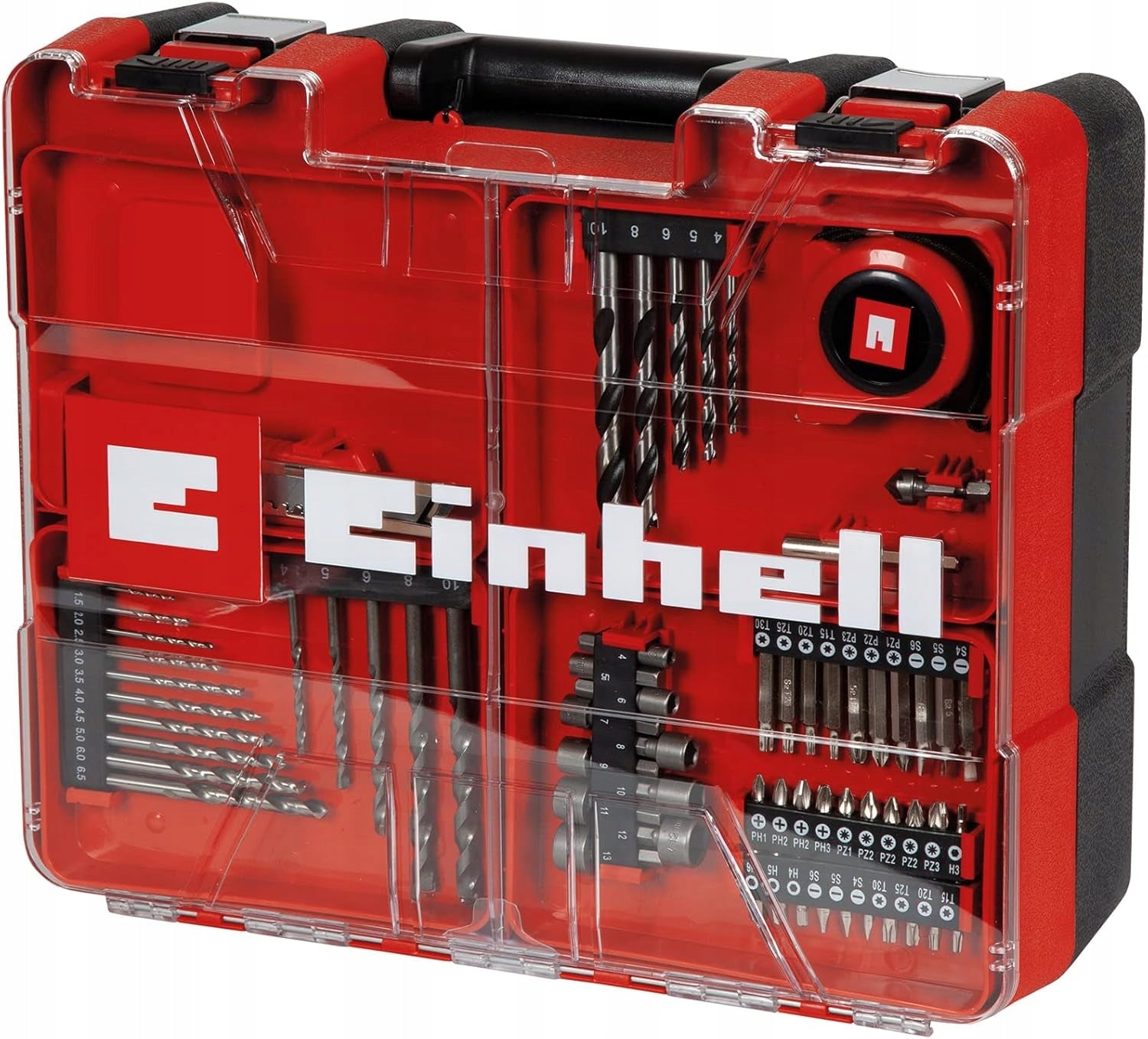EINHELL IMPACT DRILL TC-ID 1000E KIT + 64 PARTS +CASE Packaging status original
