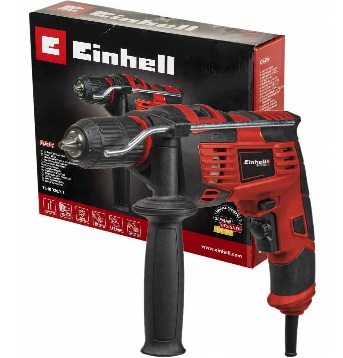 EINHELL NETWORK IMPACT DRILL TC-ID 720/1 E 4259848