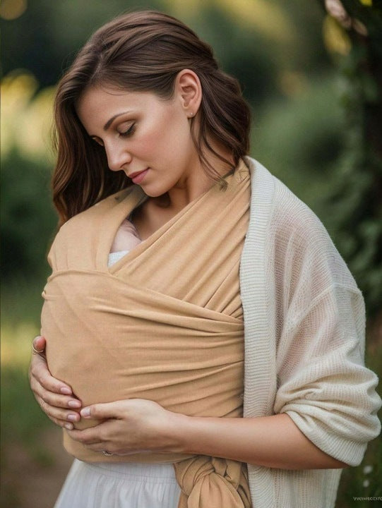 ELASTIC SCARF AWKWARD INFANT 3-15KG GOOD HIPS GREY Brand no brand