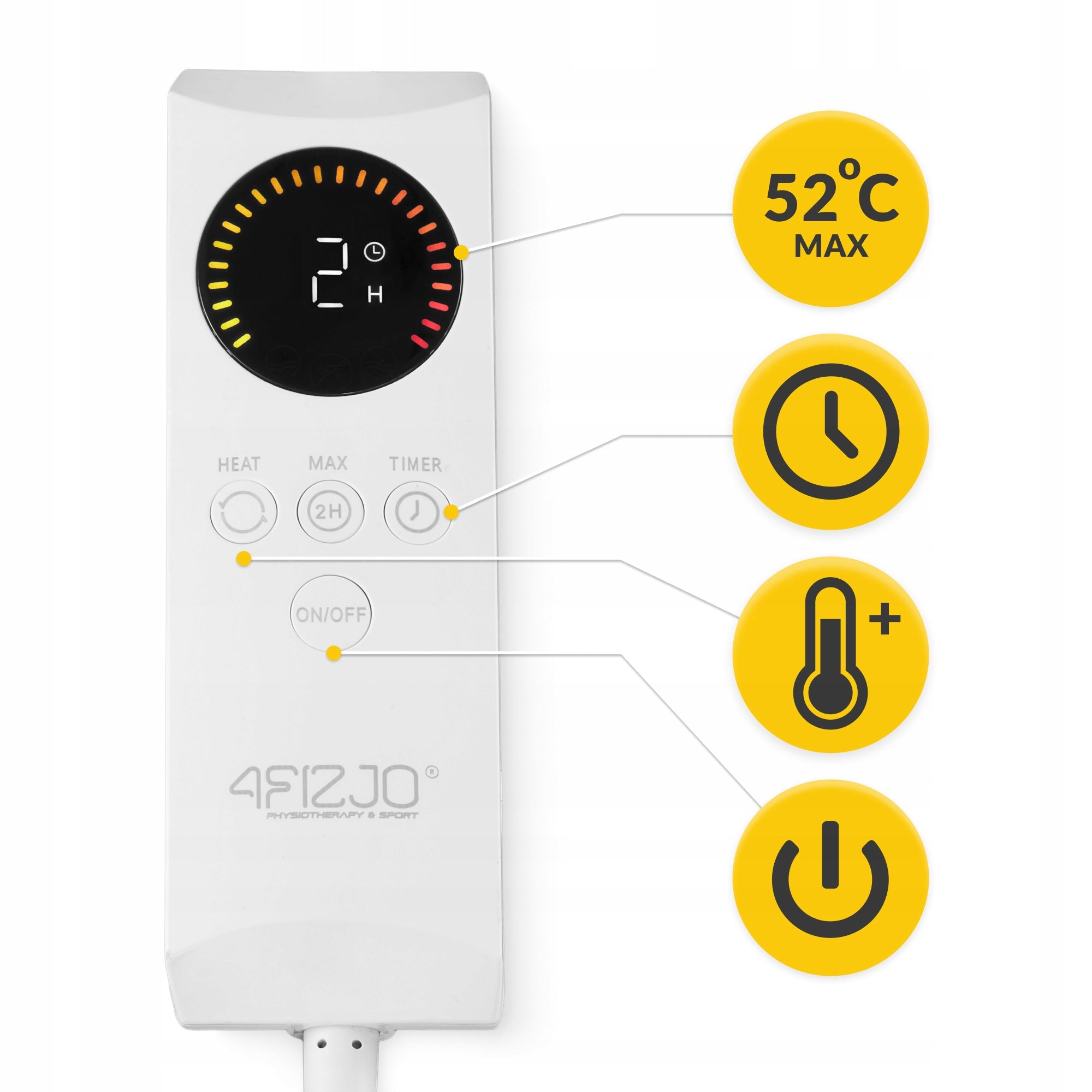 ELECTRIC BLANKET LARGE SOFT HEATING MAT REMOTE CONTROL TIMER ADJUSTMENT WARM 150W Manufacturer code Koc grzewczy 180x130cm