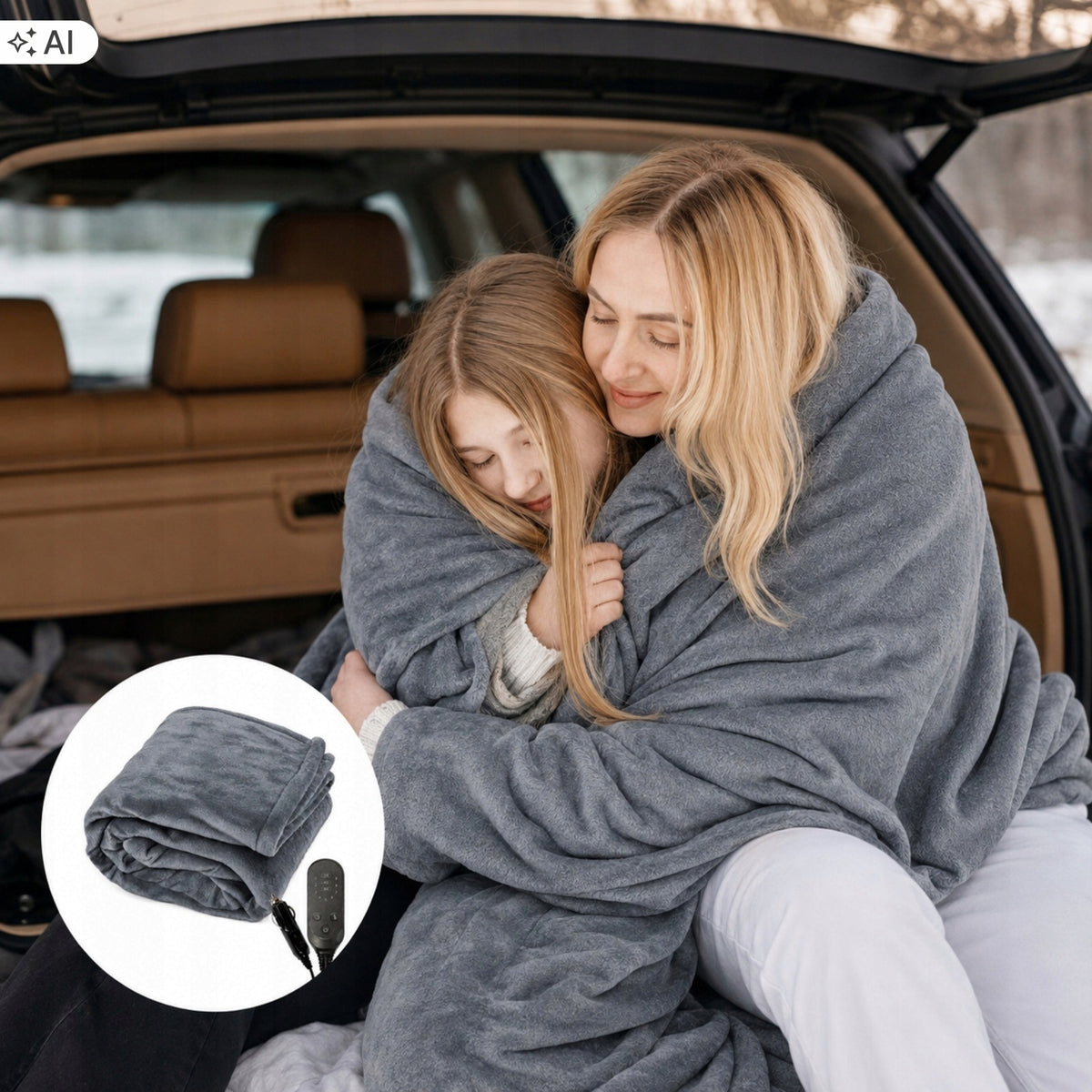 ELECTRIC BLANKET LARGE SOFT HEATING MAT REMOTE CONTROL TIMER ADJUSTMENT WARM 45W Product weight with unit packaging 0.6 kg