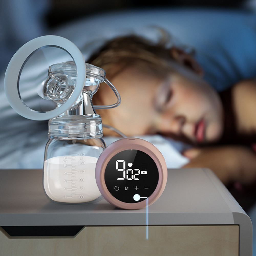ELECTRIC BREAST PUMP 9 LEVELS OF SUCTION POWER 2 MODES OF OPERATION SAFETY Packaging status original