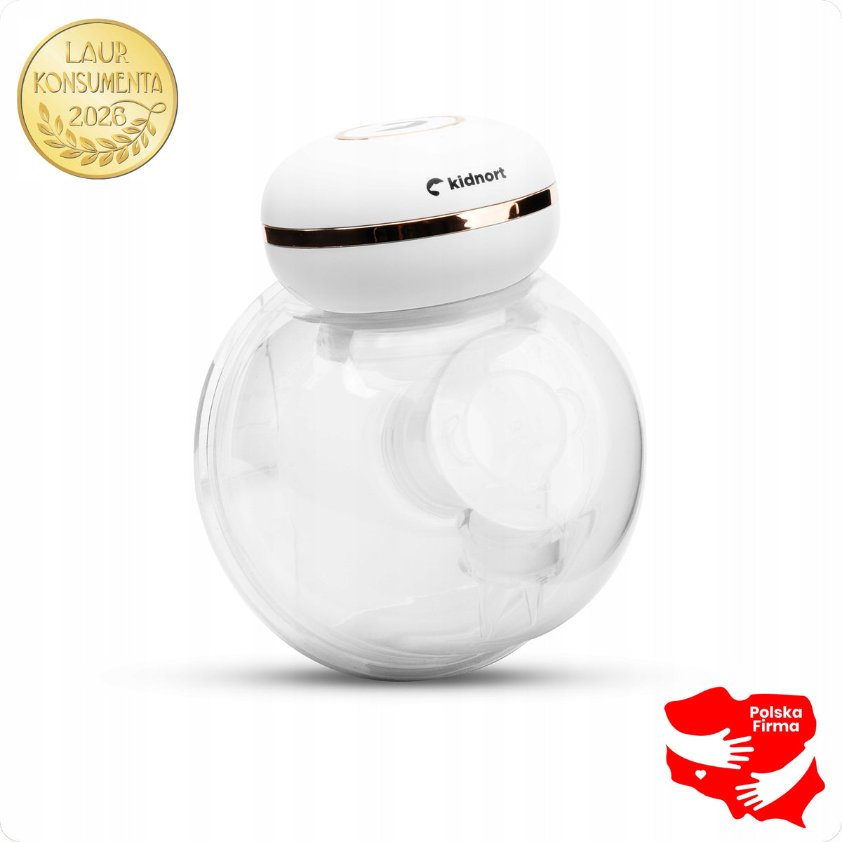 ELECTRIC BREAST PUMP HYGGELIG WIRELESS SINGLE SHELL 3 modes Packaging status original