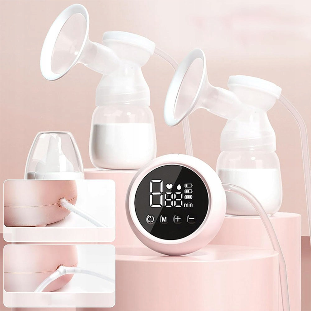 ELECTRIC BREAST PUMP TWO-PHASE WIRELESS BPA FREE 3in1 BATTERY Medical device no