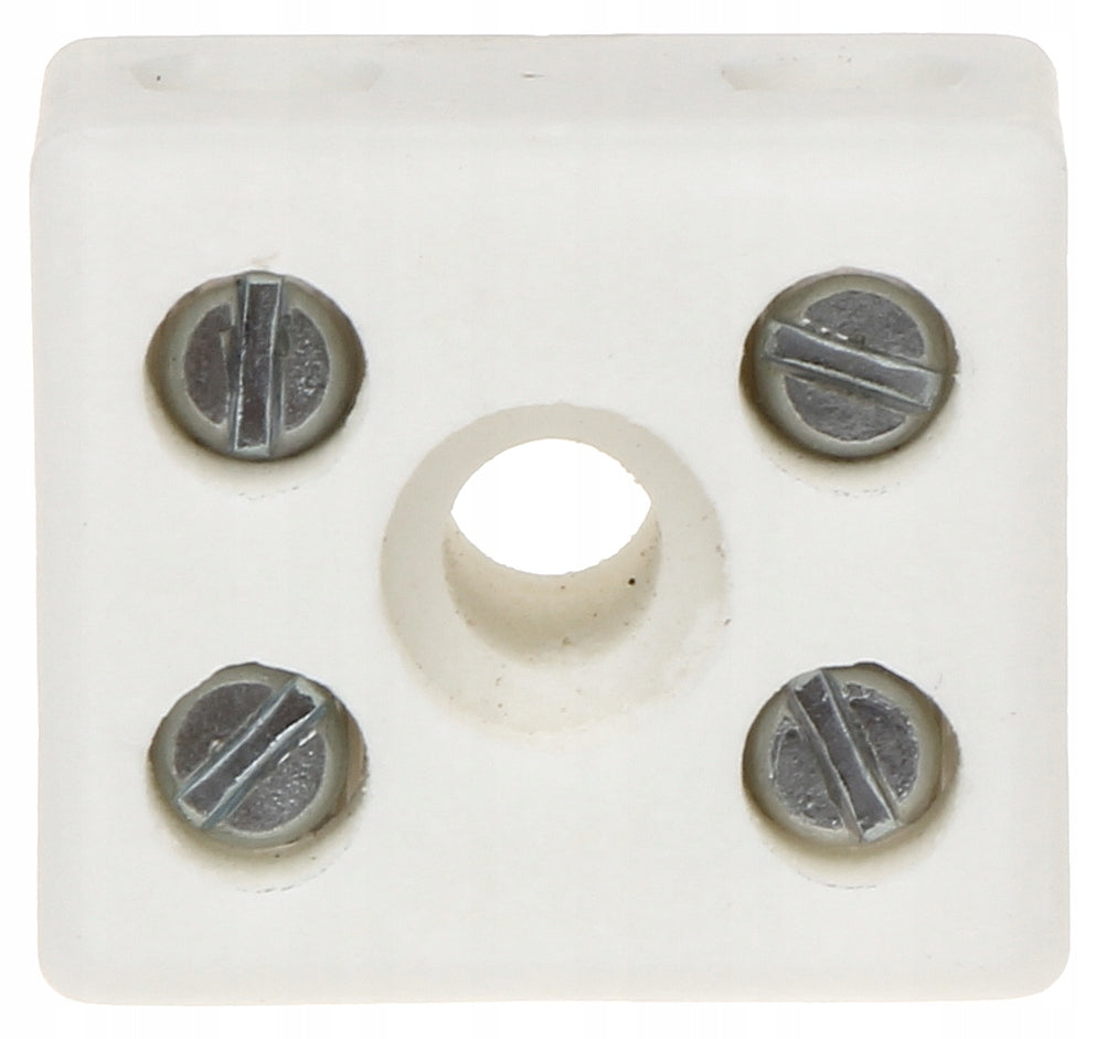 ELECTRIC CERAMIC PORCELAIN CUBE 2x 4 mm2 FITTING
